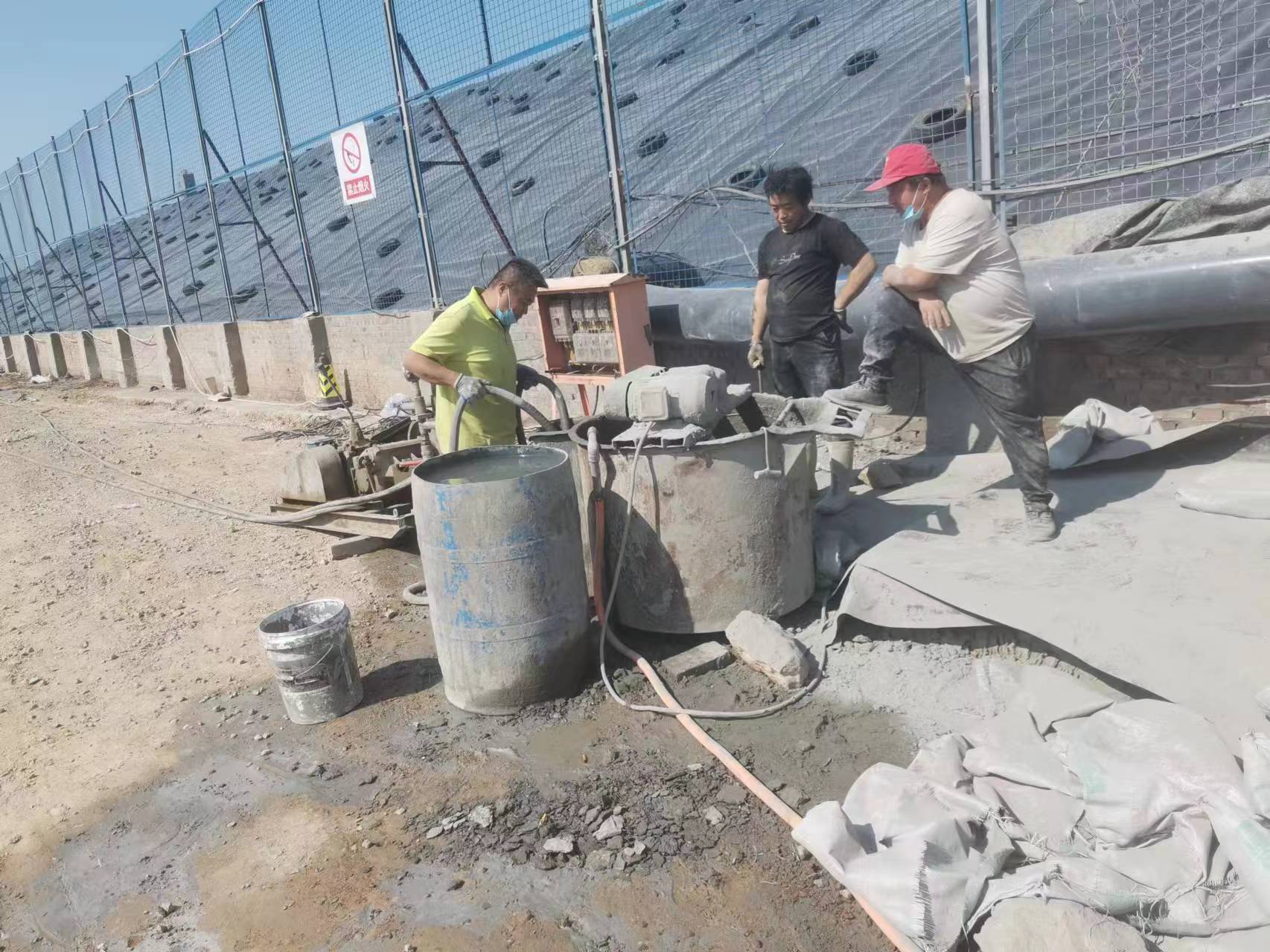 钦南袖阀管注浆